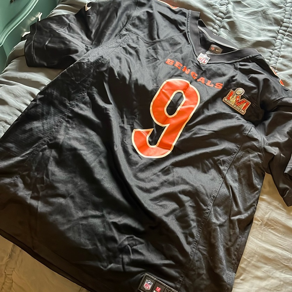 Joe Burrow Super bowl 56 Jersey